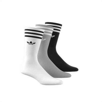 Adidas strømper 3-pak - hvid/grå/sort
